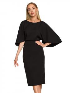 Платье до колена made of emotion Kleid, черный