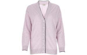 Fendi Свитер женский фиолетовый из коллекции осень-зима 2021