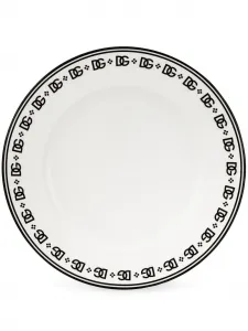 Фарфоровая тарелка Dolce & Gabbana, белый