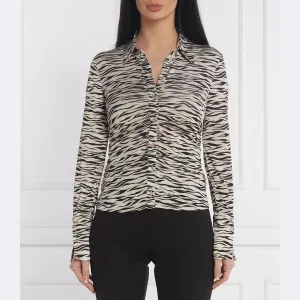 Рубашка узкого кроя Patrizia Pepe, черный