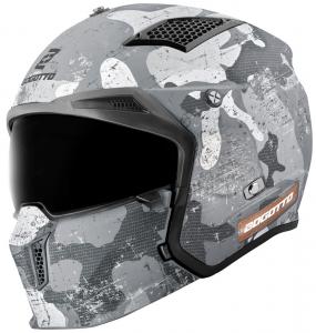 Шлем Bogotto radic camo 22.06, White Matt