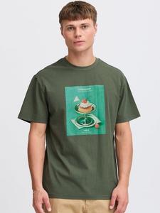 Футболка сднонг Solid, зеленый