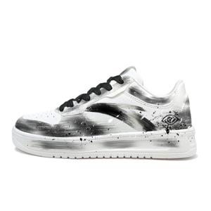 ANTA Свободные, износостойкие и легкие низкие кроссовки для скейтбординга унисекс, черные, белые