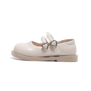 Детские кожаные туфли Детские низкие Montague, черный