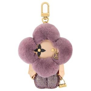 LOUIS VUITTON Женская сумка из норки фиолетовая, Purple