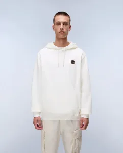 Мужская толстовка с капюшоном белого цвета Napapijri