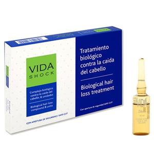 Ампулы против выпадения волос, 6х10 мл Vida Shock