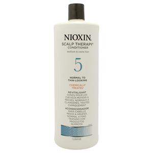 Кондиционер для кожи головы System 5 Scalp Therapy от Nioxin, подходит для мужчин и женщин - 950 мл, прозрачный