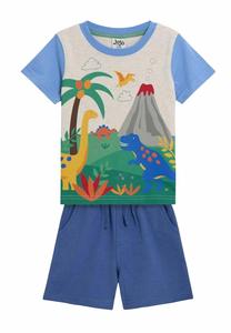 Футболка с принтом REGULAR FIT SET JoJo Maman Bébé, синий