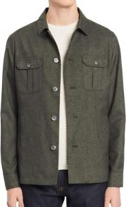 Женская приталенная куртка-рубашка в стиле милитари Calvin Klein, Oak Leaf