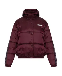 Утепленная куртка с капюшоном Emporio Armani Ea7, красный