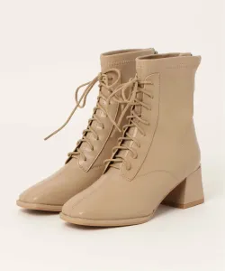 Короткие сапоги на низком каблуке (W) Aimoha - Select -, цвет Beige