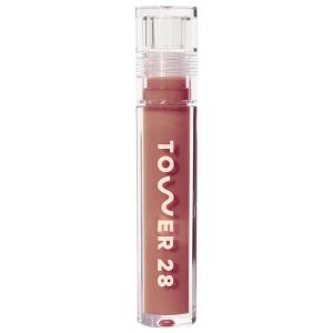 Увлажняющее нелипкое масло для губ ShineOn Lip Jelly Tower 28 Beauty, 0.13 oz/3.9 mL, Cashew