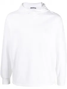 Худи с нашивкой-логотипом C.P. Company, белый