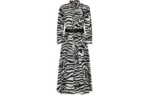 MaxMara SS24 Платье с длинным рукавом Women's Black