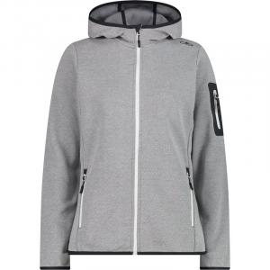 Толстовка с капюшоном женская куртка с фиксированным капюшоном Cmp, цвет bianco-graffite