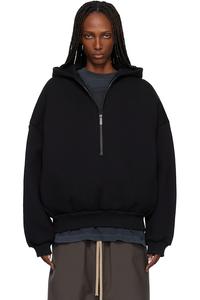 Спортивная толстовка с застежкой-молнией до середины груди Fear Of God, черный