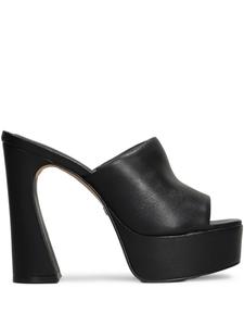 125 мм кожаные мюли CARRANO, черный