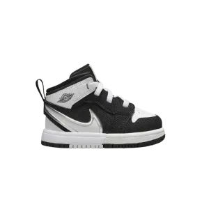 Кроссовки Air Jordan 1 Mid RM EasyOn TD, черный/белый