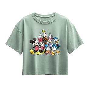 Футболка с принтом Mickey & Friends для девочек 7-16 лет Disney, Seafoam