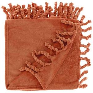 Покрывало Unique Living Lieke, 160x1x130 см цвет dunkelorange