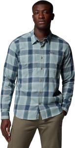 Мужская рубашка Columbia Vapor Ridge IV с длинным рукавом, Crushed Blue Riverbank Ombre
