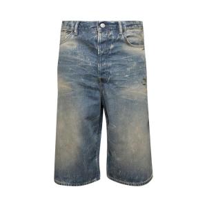 Шорты Acne Studios Denim Shorts, Mid Blue