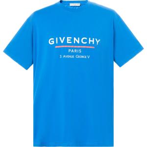 Футболка мужская синяя Givenchy, синий