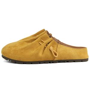 Craftsman gang Женские противоскользящие противоударные тапочки с закрытым носком желтые, цвет Yellow