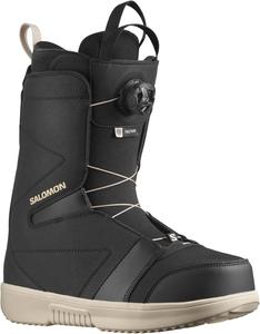 Мужские сноубордические ботинки Faction BOA Salomon, Black / Black / Rainy Day