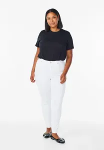 Джинсы узкие Zizzi, White