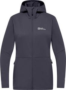 Куртка для активного отдыха JACK WOLFSKIN, серый/графитовый