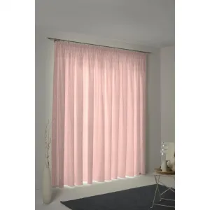 Занавес Little Parrot с кулиской, 1 шт., из 100% органического хлопка Adam, розовый