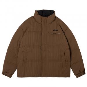 Пуховик унисекс Jeep, цвет Coffee
