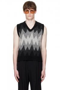 Жилет с жаккардовым узором Degrade Ernest W. Baker, мультиколор