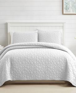 Комплект постельного белья Pebbles из 2 предметов, размер Twin Southshore Fine Linens, белый