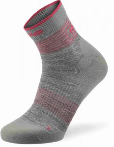 Низкие носки Lenz think about merino outdoor 2, Grey/Pink