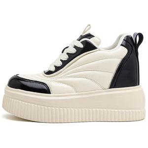 DAPHNE Женские повседневные ботинки Mid Top — бежево-черные, цвет Beige Black