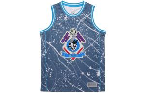 Баскетбольная майка Disney X Disney для мужчин с синими пятнами и принтами Lining, цвет Blue spots full of prints