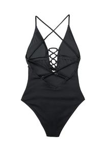 Купальник PLUNGE Cupshe, черный