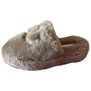 Сандалии с запахом, женские, серые CHANEL, Original Shoe Box Included