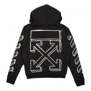 Толстовка c/o virgil abloh men's black marker arrows Off-White, черный