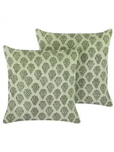 Декоративная подушка Beliani 2er Set Deko RUNGIA, зеленый