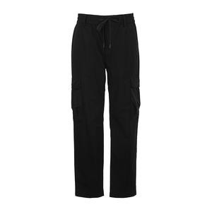 Брюки карго с кулиской на поясе VERSACE JEANS COUTURE, черный