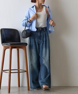 Топ с квадратным вырезом и ребристой текстурой Colony 2139, цвет White