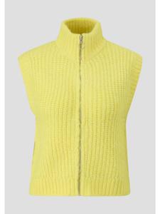 QS Вязаный жилет цвета 12W0_ваниль