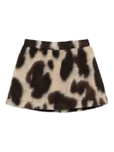 Юбка А-образного силуэта Douuod Kids, коричневый