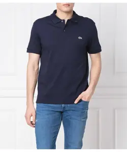 Футболка поло Regular fit Lacoste, синий