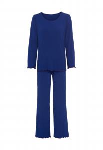 LSCN by LASCANA Пижама в темно-синем цвете