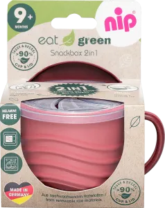 Коробка снеков съесть зеленую 2в1 красную 1 шт. Nip